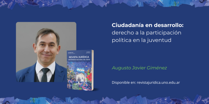 CIUDADANIA EN DESARROLLO: DERECHO A LA PARTICIPACION POLITICA EN LA JUVENTUD