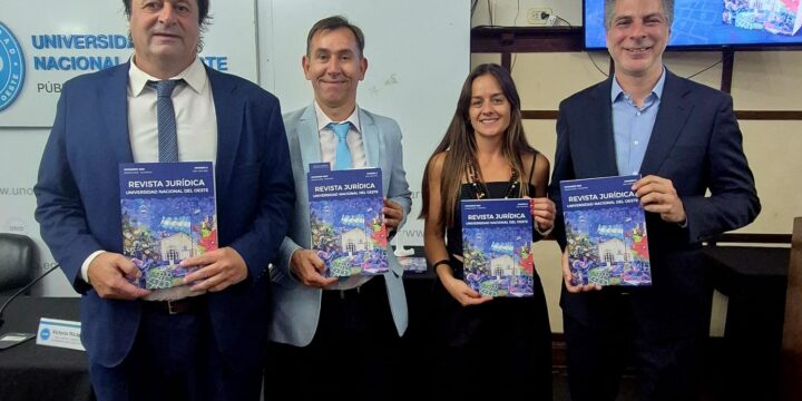 PRESENTACION DE LA QUINTA EDICION DE LA REVISTA JURIDICA DE LA UNIVERSIDAD NACIONAL DEL OESTE